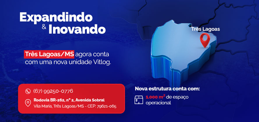 Nova unidade em Três Lagoas