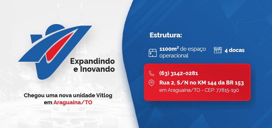 Araguaina agora conta com uma nova unidades Vitlog