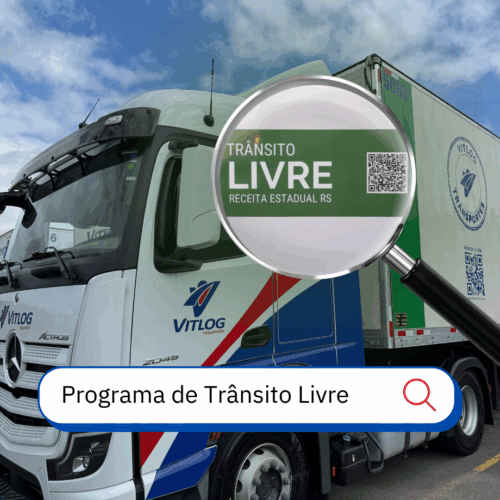 Vitlog participa do Programa Trânsito Livre da Receita Estadual RS 
